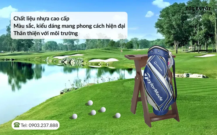 Giá treo túi đựng gậy Golf